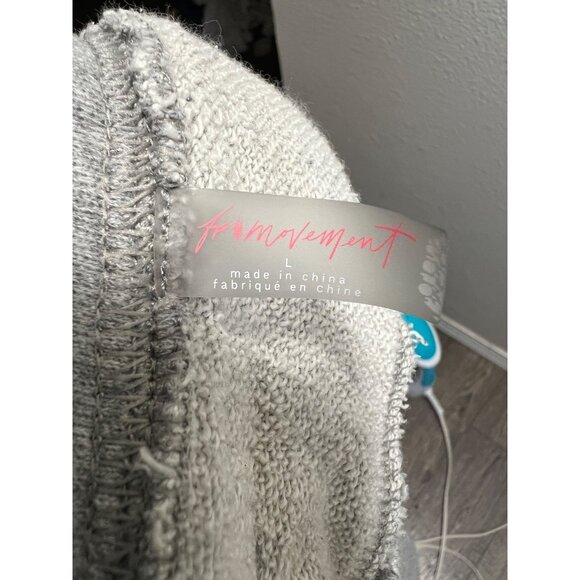 FP Movement Gray Jogger Sweatpants With Pockets For L Size Soft Cotton Blend Cas - Picture 3 of 7